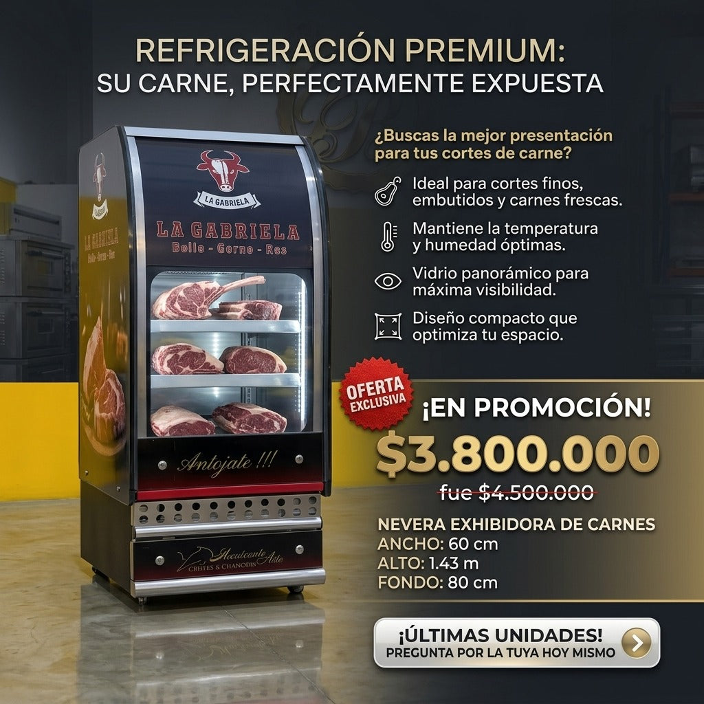 MOSTRADOR PUNTO DE PAGO PARA CARNICERÍA