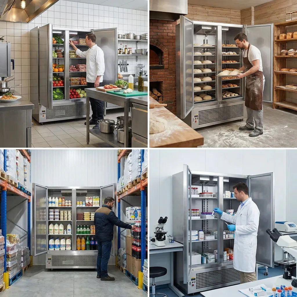 NEVERA VERTICAL DE REFRIGERACIÓN