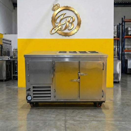 BARRA TOPPINGS EN ACERO INOXIDABLE