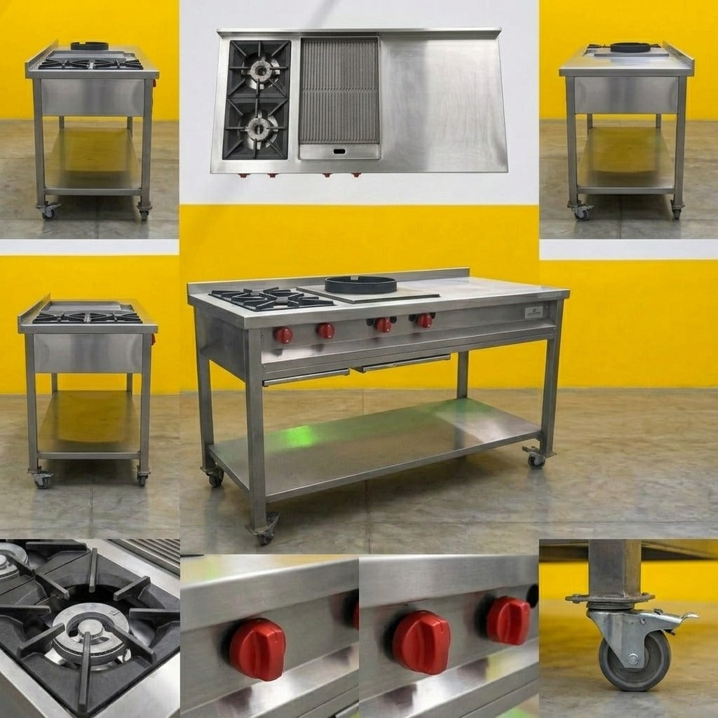 ESTUFA INDUSTRIAL EN ACERO INOXIDABLE