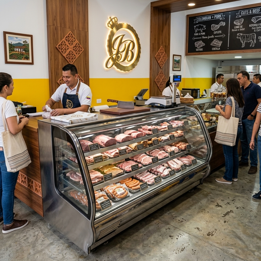 MOSTRADOR PARA CARNES 2,02 METROS