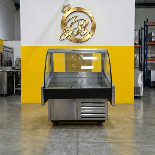 VITRINA REFRIGERADA CURVA 1.10 M