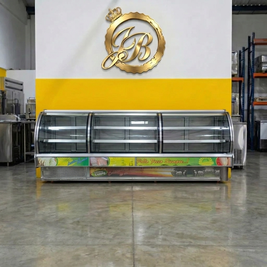 VITRINA REFRIGERADA PANORÁMICA PARA CARNES