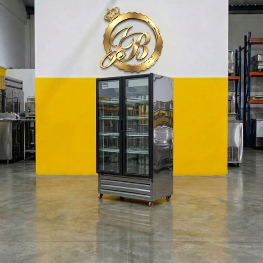NEVERA EXHIBIDORA REFRIGERADA DOBLE PUERTA